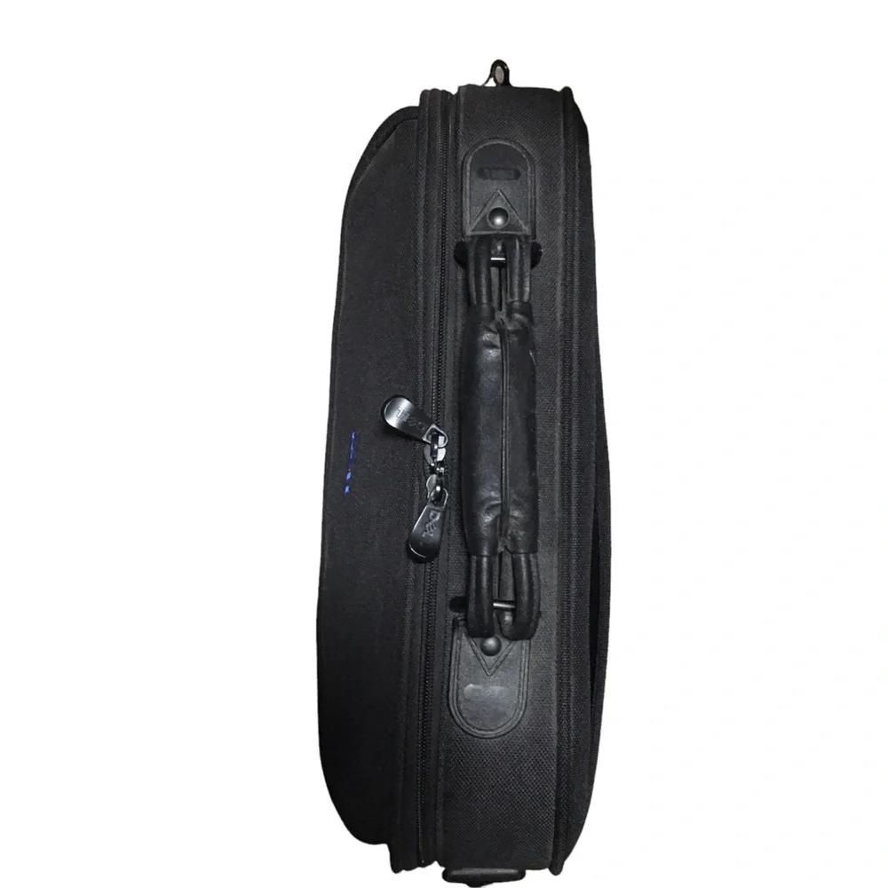 Dell Laptop Computer Adjustable Removable Padded Shoulder bag whandles Black